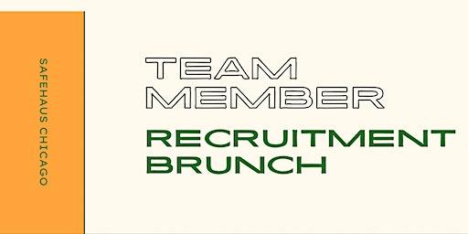 Team Member Recruitment Brunch