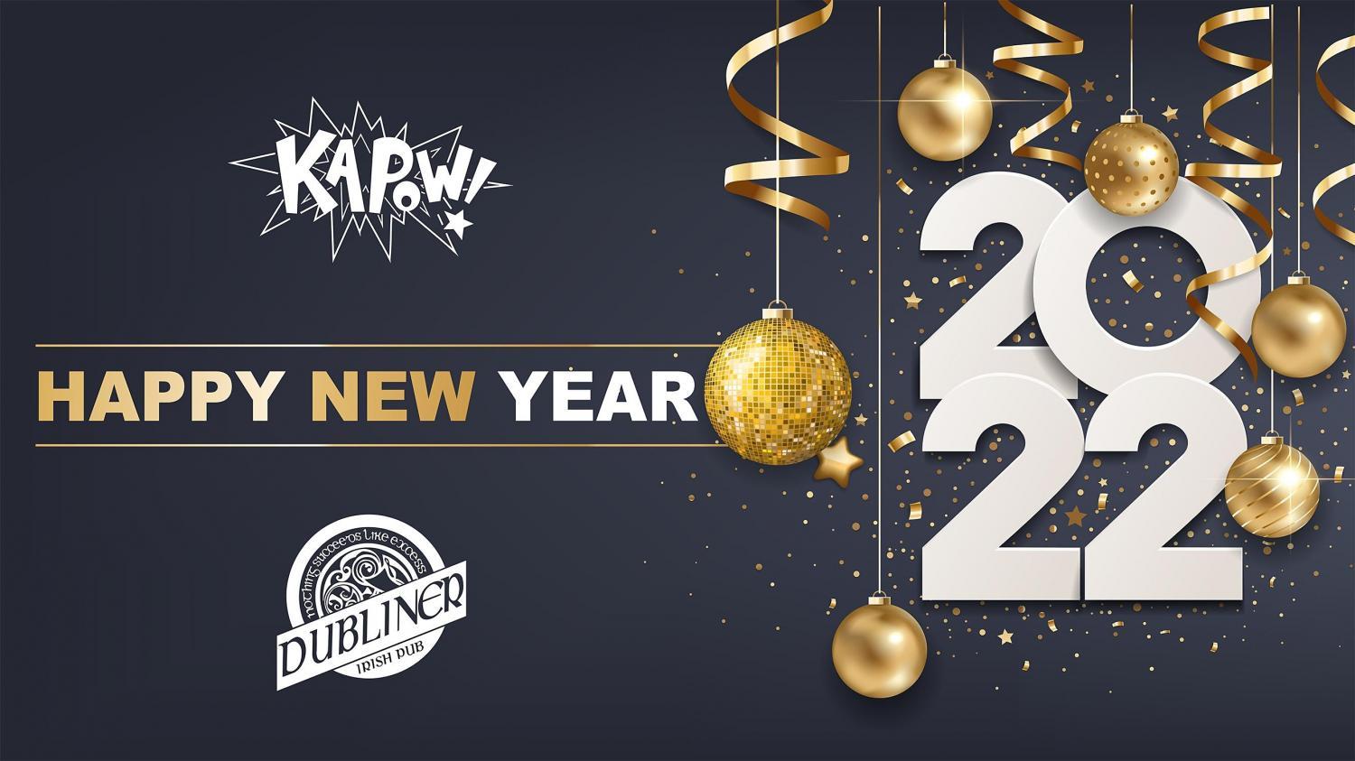 New Years Eve 2022 at Kapow & Dubliner Mizner Park