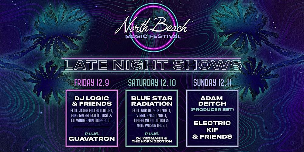 North Beach Music Festival Late Night: DJ Logic & Friends w/ Guavatron