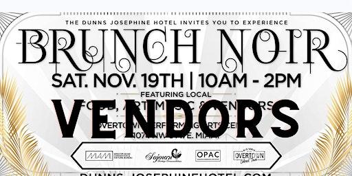 Vendor Registration Brunch Noir