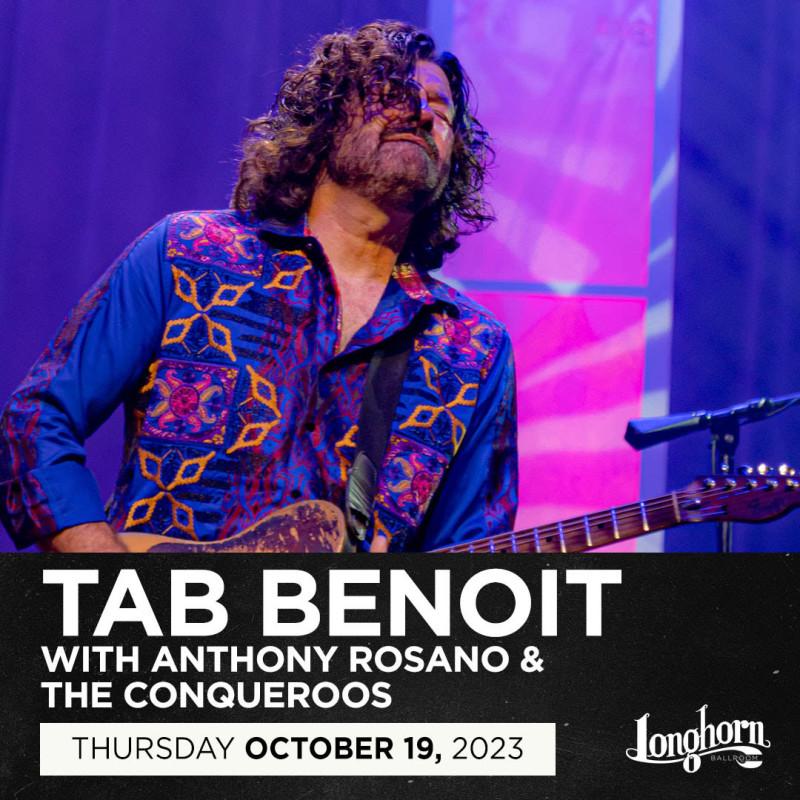 Tab Benoit with Anthony Rosano & The Conqueroos