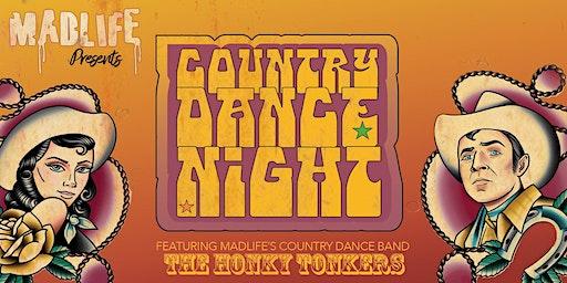 Country Dance Night feat. The Honky Tonkers — Dance Lessons Start at 6!