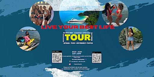 “Live Your Best Life Tour” Issa Party on the Water w/ Jetskis