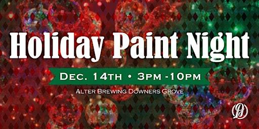 Holiday Painting Night at Alter Brewing Company