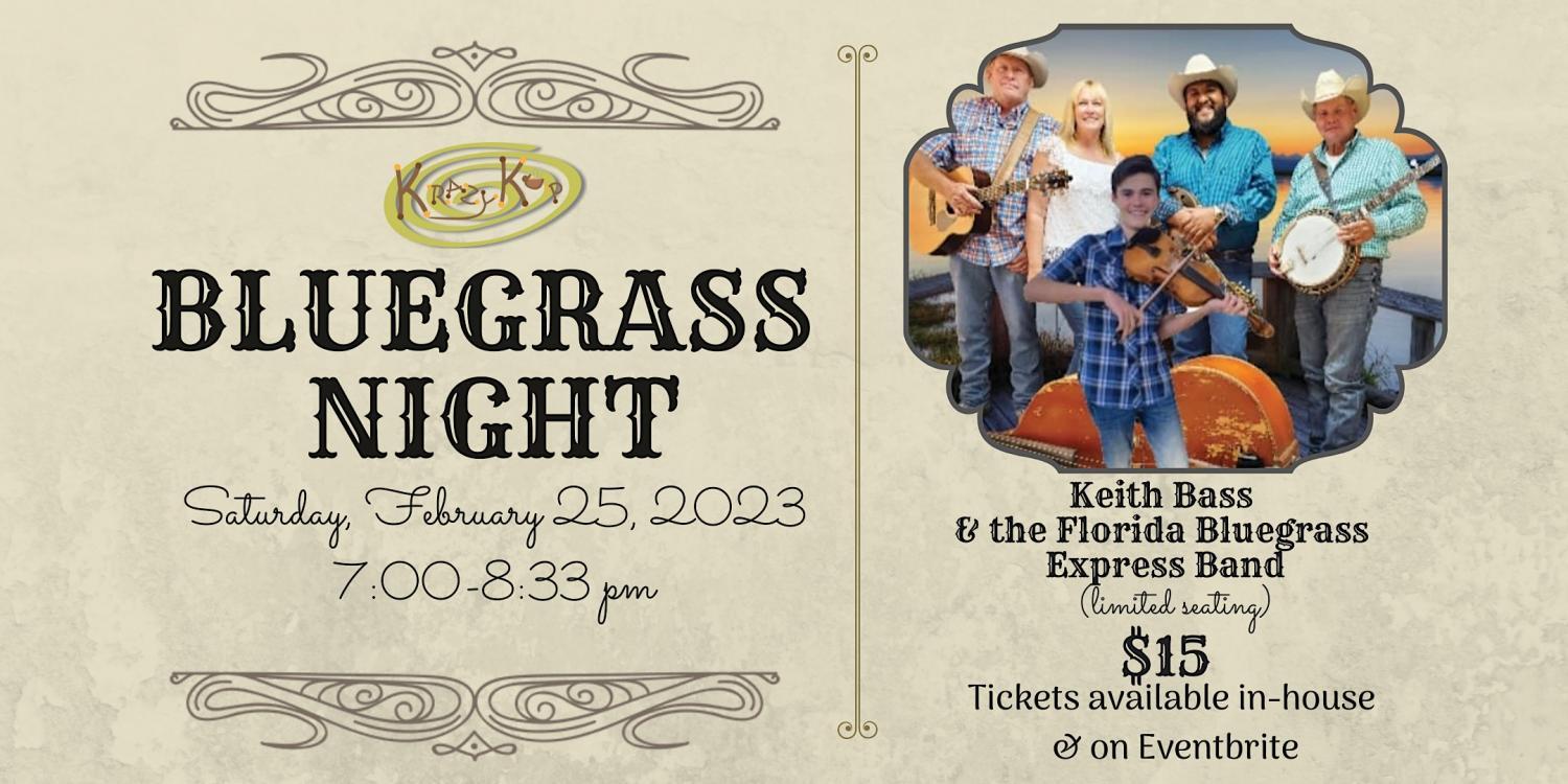 Bluegrass Night with Keith Bass & the Florida Bluegrass Express Band