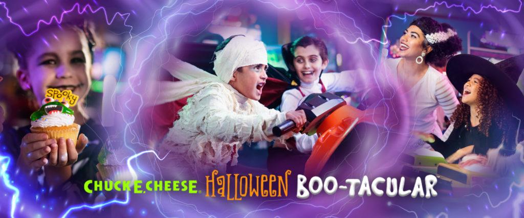 Chuck E. Cheese Halloween Bootacular
Sun Oct 23, 11:00 AM - Tue Nov 8, 8:00 PM