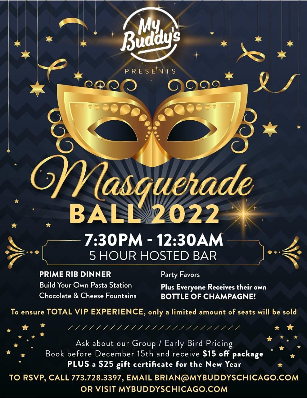 My Buddy's New Year's Eve Masquerade Ball!