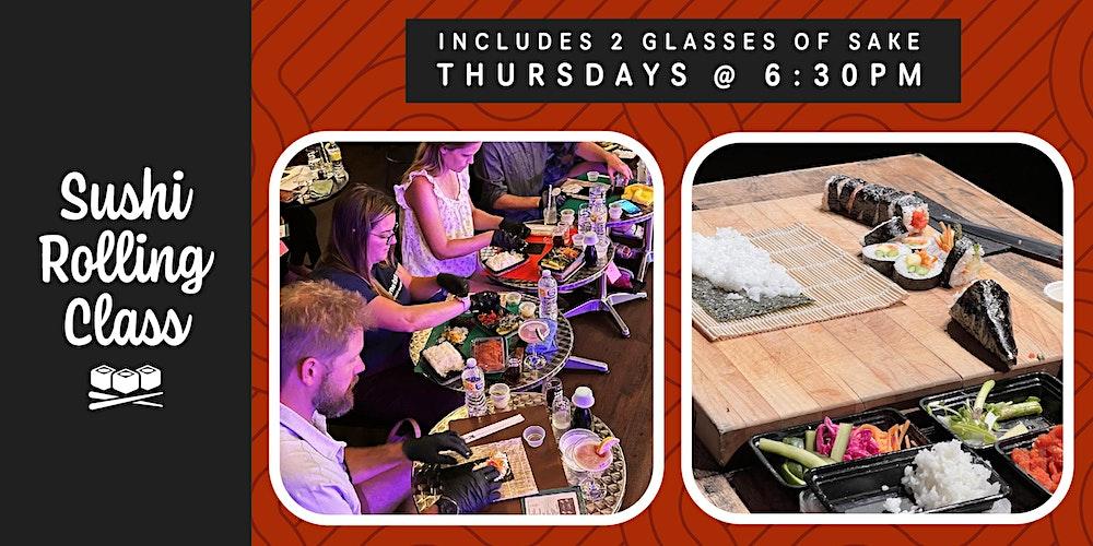 Sushi Rolling Class - In Person