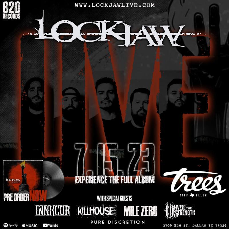 Lockjaw, Innrcor, Killhouse, Mile Zero, Unveil the Strength, Pure Discretion