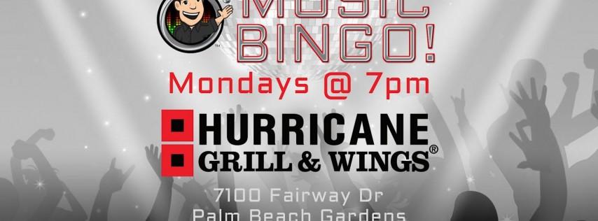 Music Bingo @ Hurricane Grill & Wings (Palm Beach Gardens)