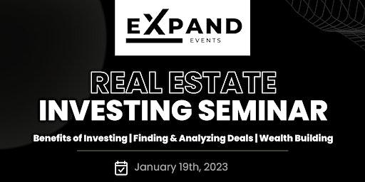 REAL ESTATE INVESTING SEMINAR