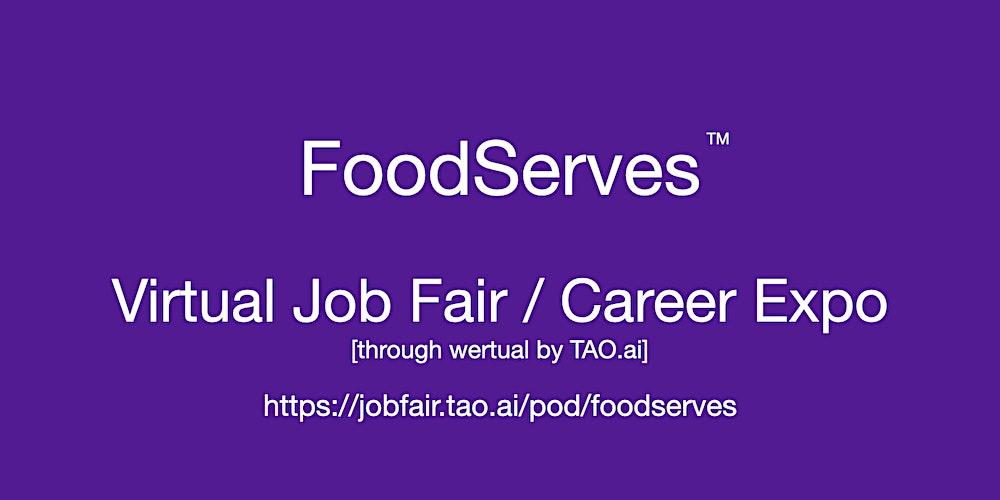 #FoodServes Virtual Job Fair / Career Expo Event #Vancouver