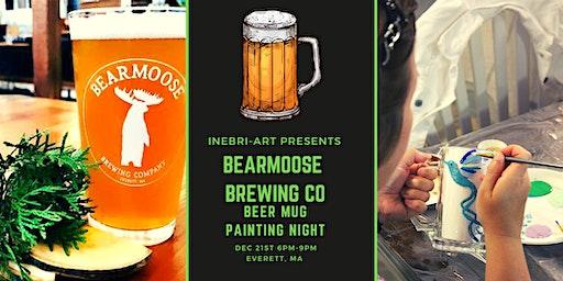 Beer Mug Painting at Bearmoose Brewing