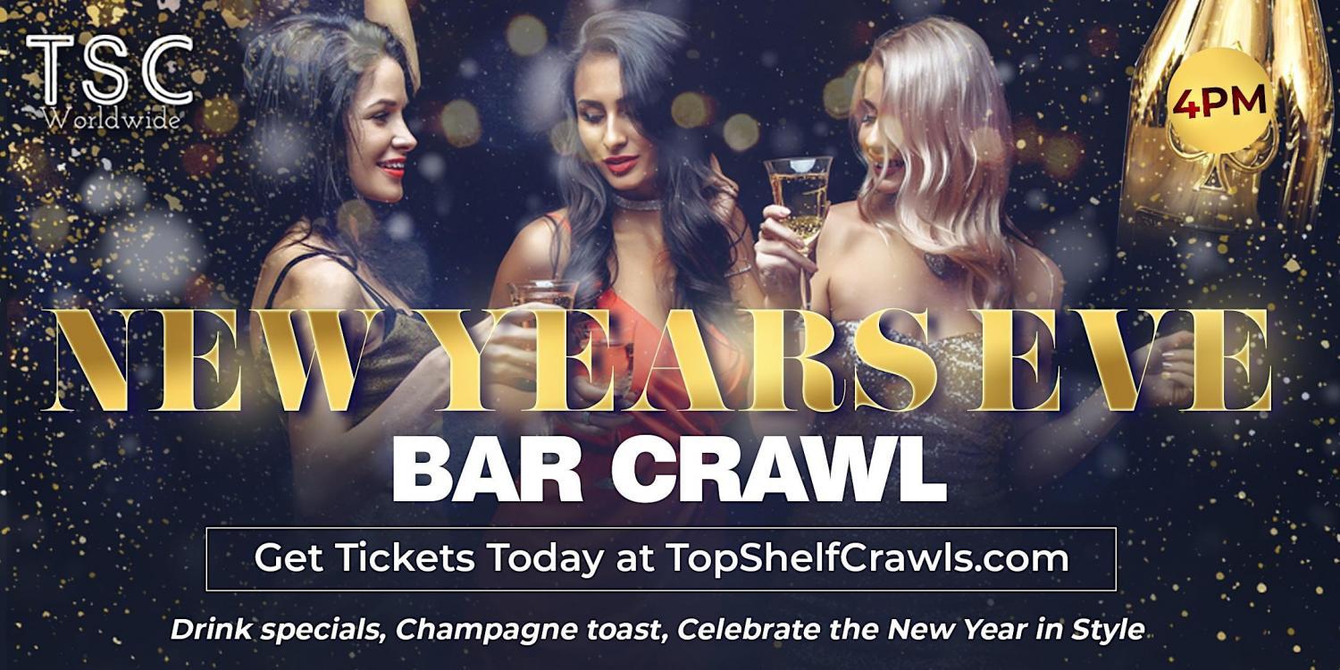 New Years Eve Bar Crawl - Dallas
Sat Dec 31, 4:00 PM - Sun Jan 1, 1:00 AM
in 71 days