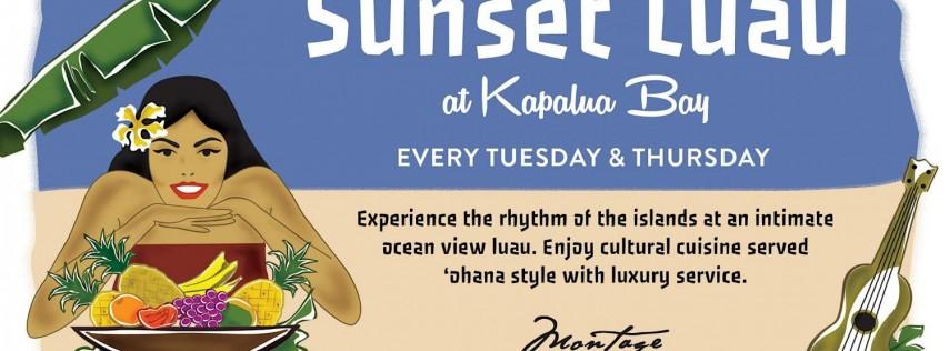 Sunset Luau at Kapalua Bay