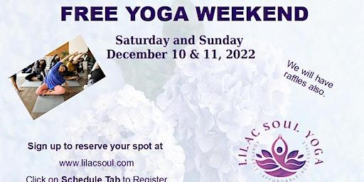 Free Yoga Weekend