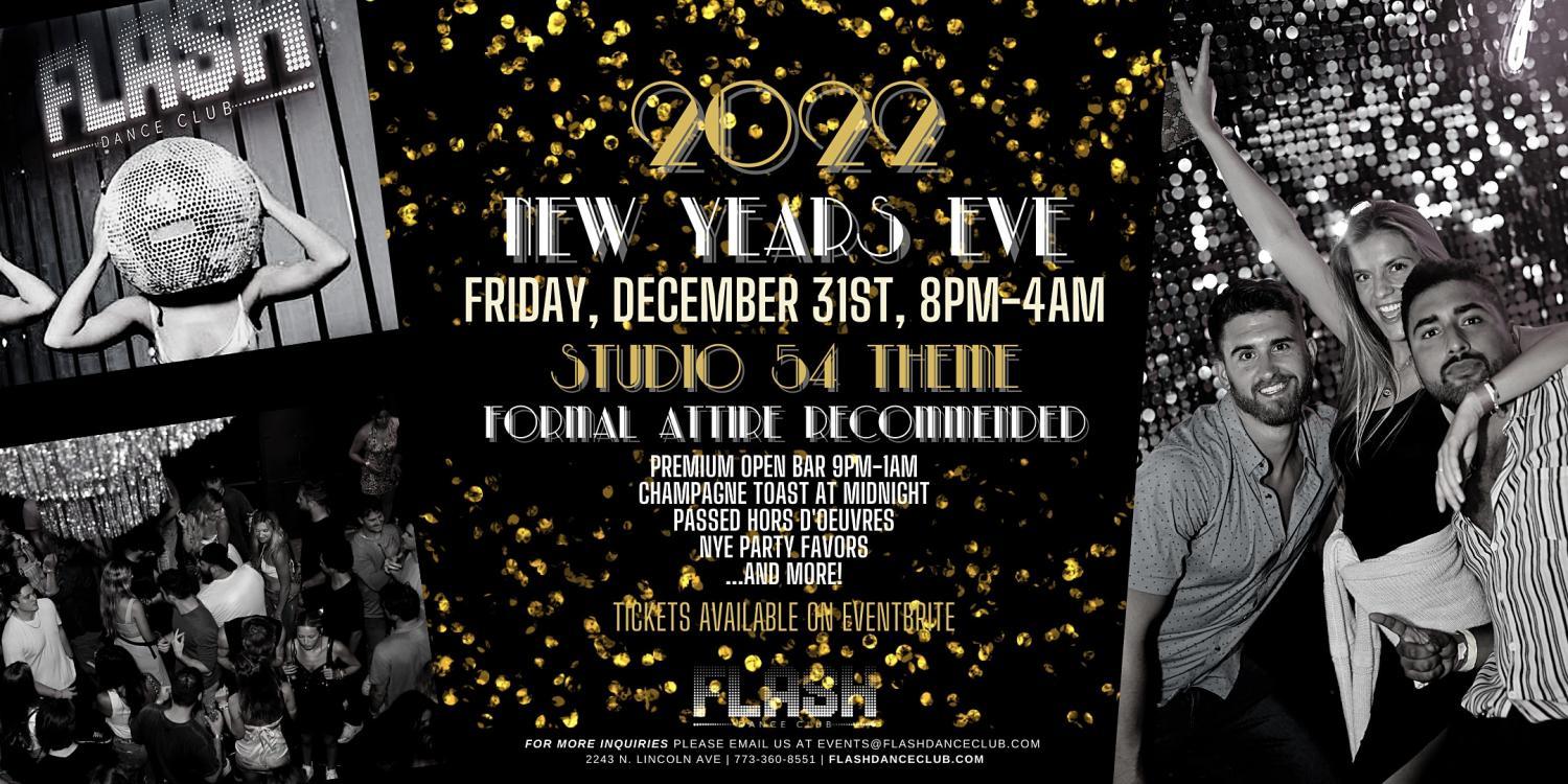 NYE 2022 at Flash Dance Club