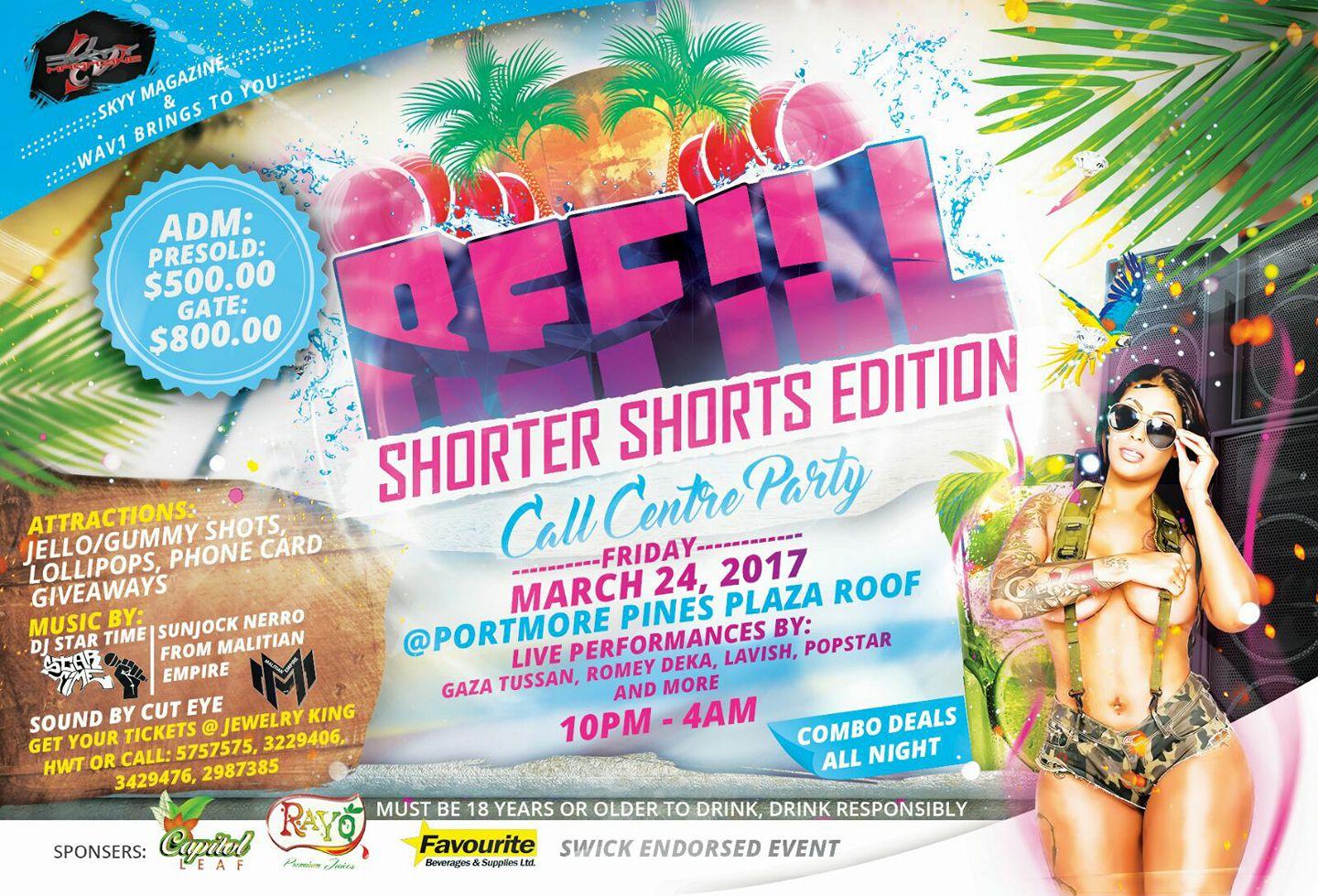 REFILL SHORT-ER SHORTS EDITION