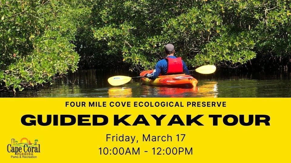 Guided Kayak Tour of Four Mile Cove Eco Preserve