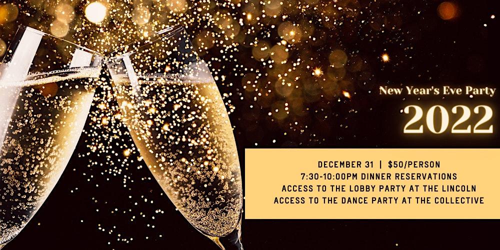 Batson River Dinner (7:30m seating) & New Year’s Eve Party at The Lincoln