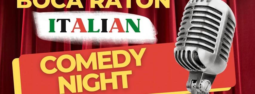 Boca Raton Italian Comedy Night at Meatball Room