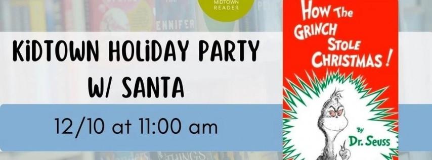 Kidtown Holiday Party at Midtown Reader