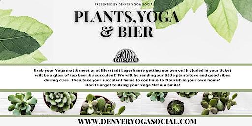 Plants, Yoga, & Bier at Bierstadt Lagerhaus