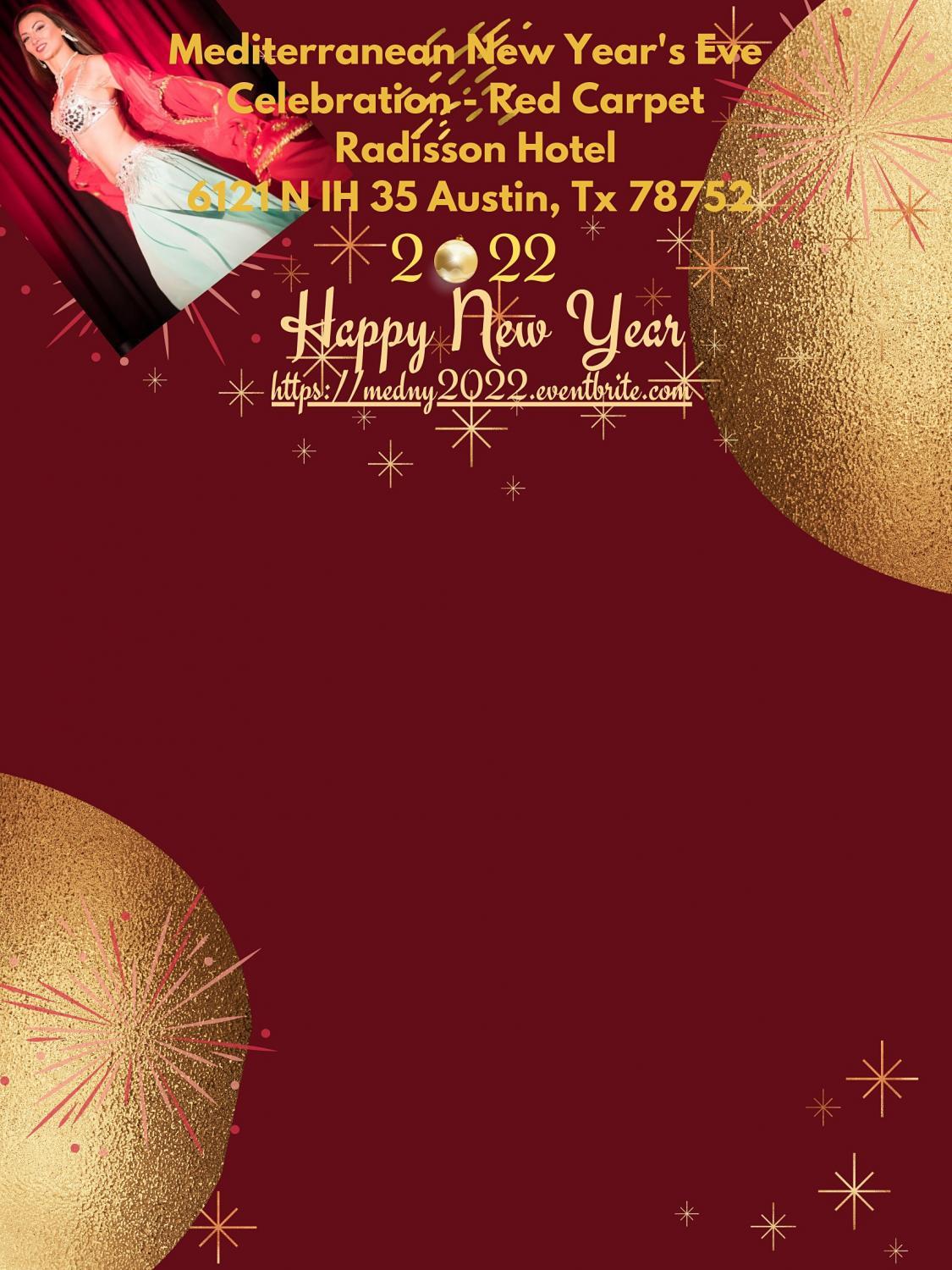 Mediterranean New Year's Eve Party - 2022 - Austin