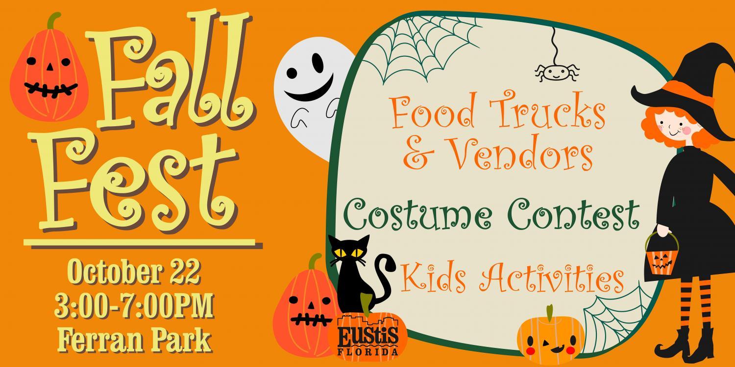 Fall Festival Costume Contest
Sat Oct 22, 3:00 PM - Sat Oct 22, 7:00 PM
in 2 days