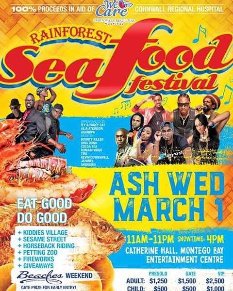 Rainforest Seafood Festival 2017