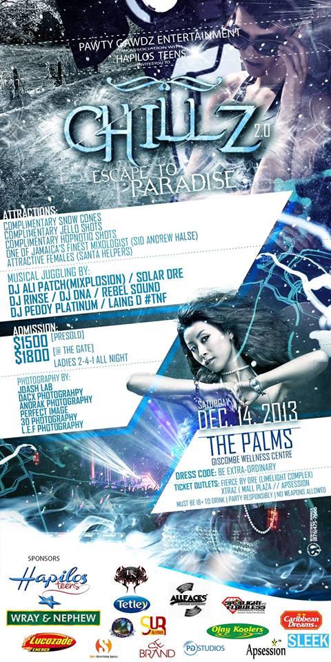 CHILLZ "Escape to Paradise"