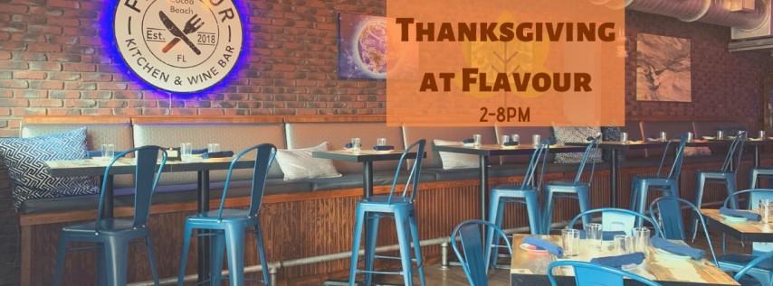 Thanksgiving at Flavour Kitchen