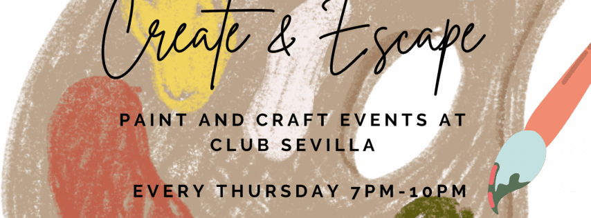 Let's Create and Escape Together at Club Sevilla (resort guests only)