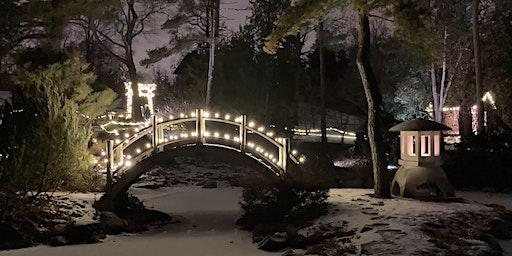 Winterlights in the Fabyan Japanese Garden