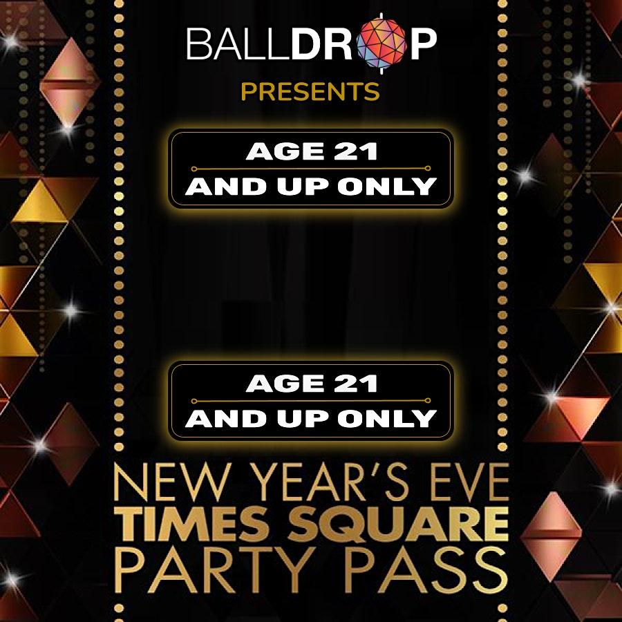 Times Square New Year's Eve Party Pass (Age 21+)
Sat Dec 31, 8:00 PM - Sun Jan 1, 2:00 AM
in 75 days