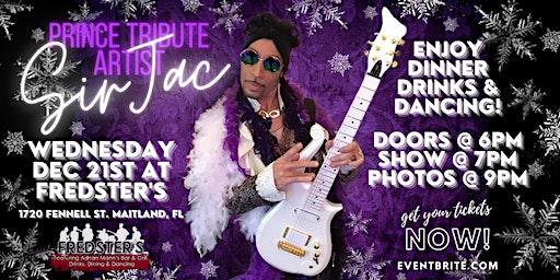 SIR JAC: Prince Tribute Artist (ALL AGES SHOW) 12/21/22