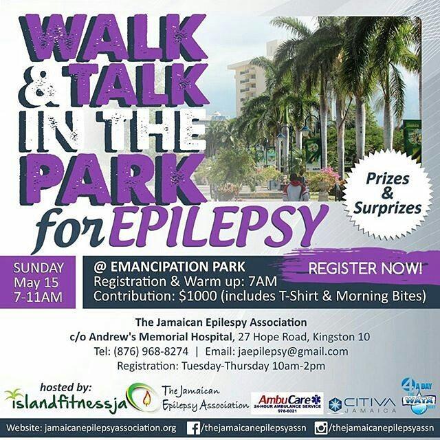 Walk & Talk In The Park for Epilepsy