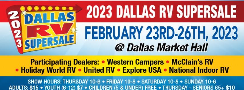 2023 DALLAS RV SUPERSALE