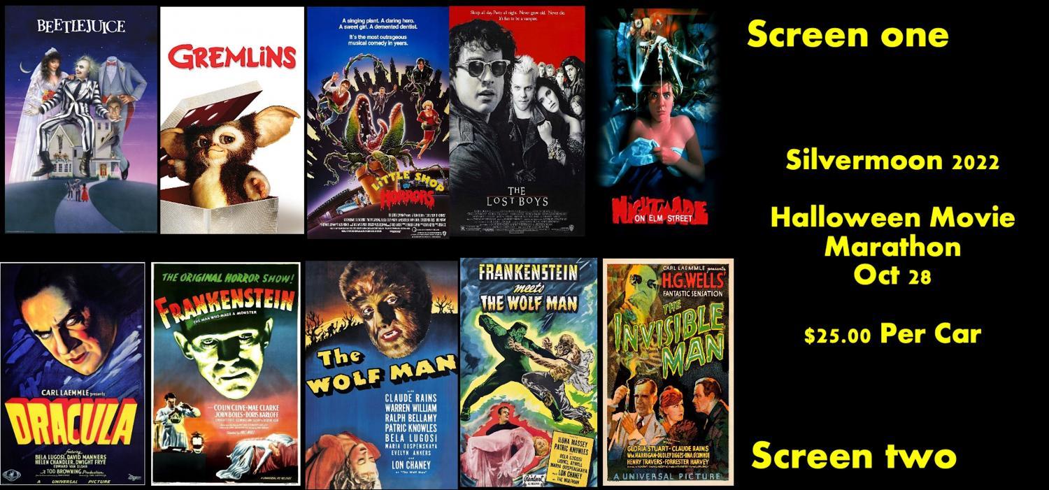 Halloween Movie Marathon in Lakeland
Fri Oct 28, 7:30 PM - Sat Oct 29, 5:00 AM
in 9 days