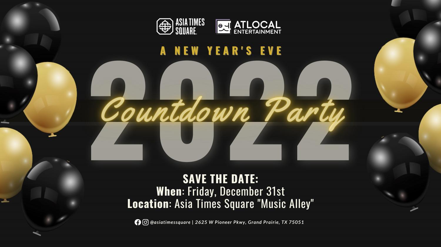 New Year's Eve Countdown Party