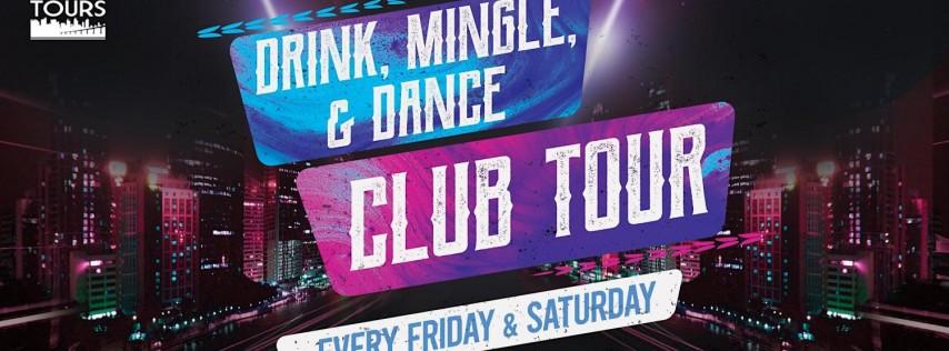 San diego 'Drink, mingle, & dance!' club tour