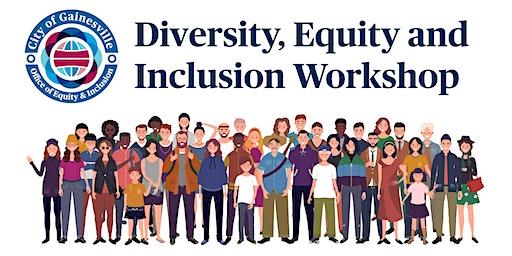 Diversity, Equity and Inclusion - Workshop for City Staff