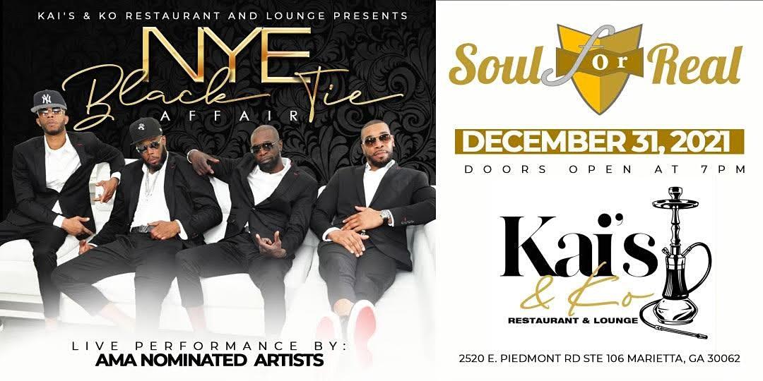 NYE Black Tie Affair @ Kai’s & Ko