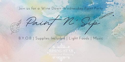 Paint n' Sip: Wine Down Wednesday