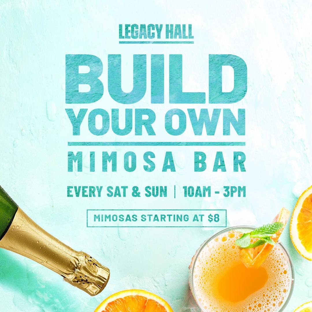 Build Your Own Mimosa Bar at Legacy Hall