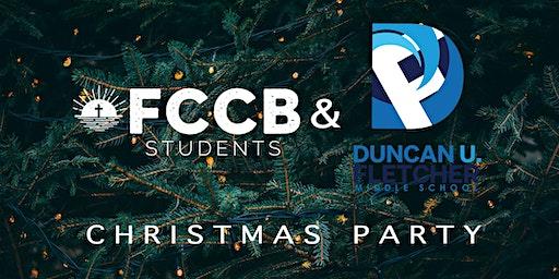 FCCB Students & Fletcher Middle School Christmas Party