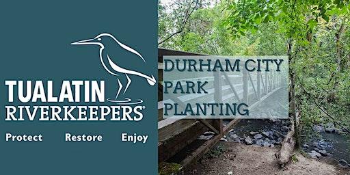 Durham City Park Planting