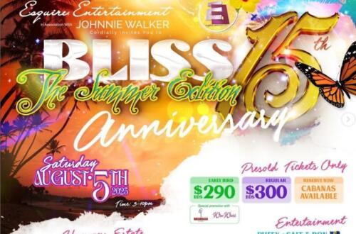 Bliss: The Summer Edition--Crop Over Event