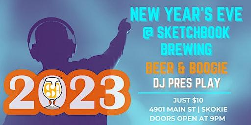 NYE Dance Party  @ Sketchbook Brewing: Beer & Boogie