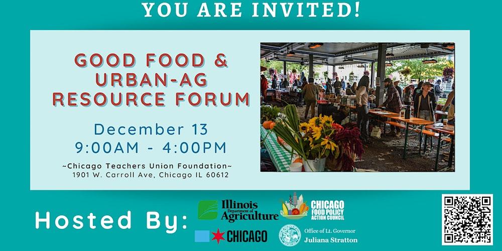 Good Food & Urban Ag Resource Forum